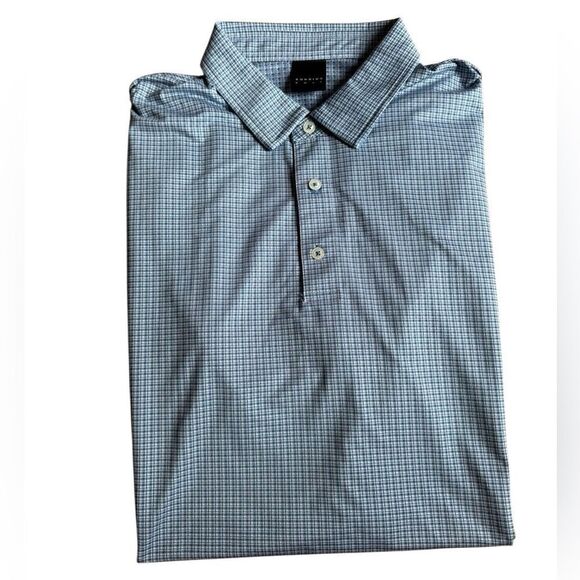 Dunning Golf Mens Golf Performance Polo Shirt in Blue Size XL - Picture 2 of 7